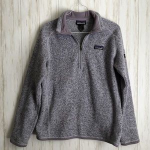 patagonia Purple Better Sweater Pullover Jacket M